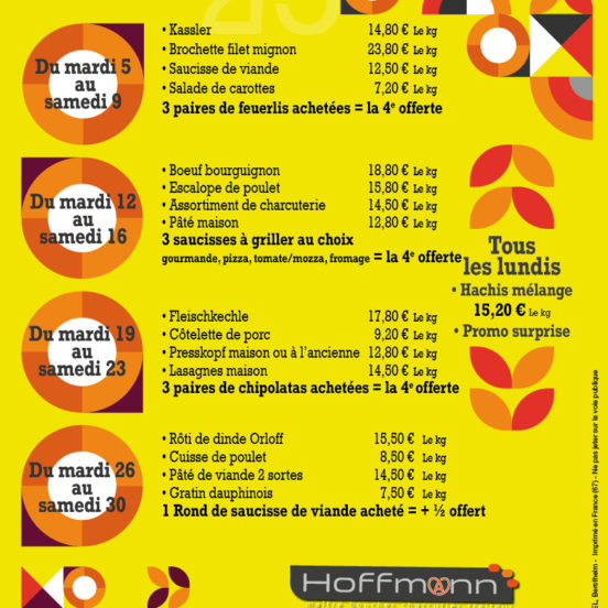 PROMOTIONS AOÛT 2025