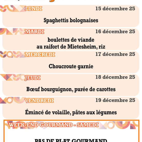 PLAST DU JOUR - Semaine 51