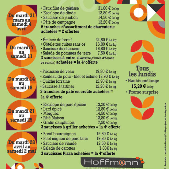 PROMOTIONS AVRIL 2026