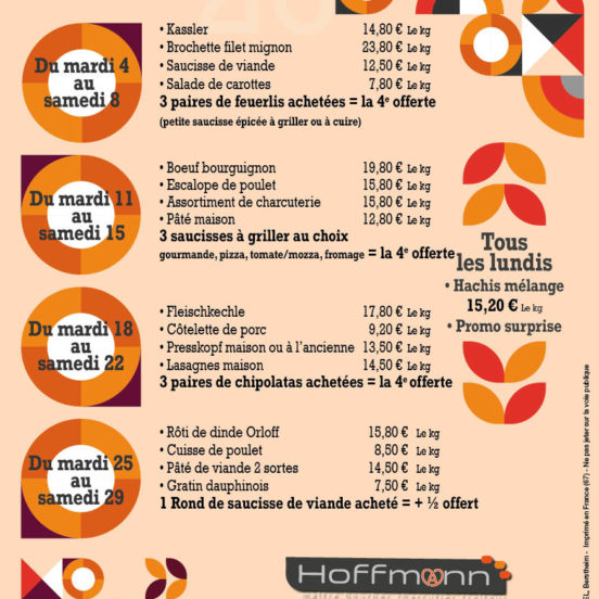 PROMOTIONS AOÛT 2026